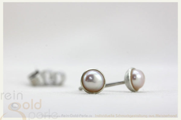 Set, zart - Globe fine - Silber mit Perle