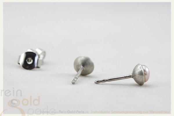Set, zart - Globe fine - Silber mit Perle